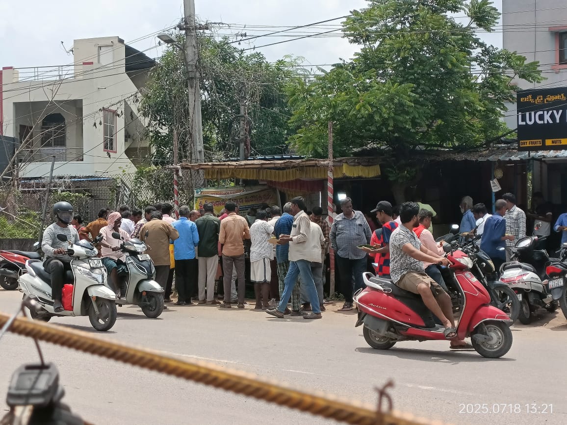 Community meal distribution event